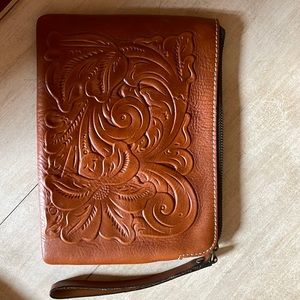 Patricia Nash Leather Clutch